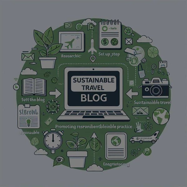 Quelles sont les étapes pour démarrer un blog de voyage durable ?